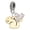 Gold, variant on Silver Plated Squirrel - Rope Charm Bead Dangle with Mini 2026