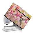 thumbnail image 2 of HELLHERO Portable Sewing Machine Cover with Top Handle and Side Essentials Pockets Stylish Lightweight, Hummingbird Flowers, 2 of 8