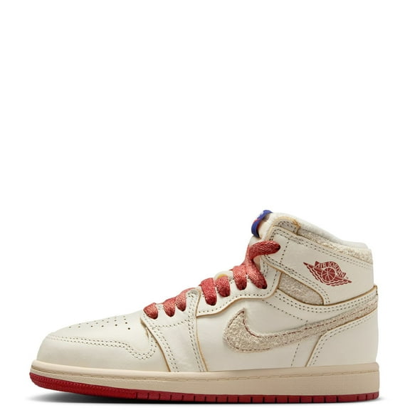 Little Kid's Jordan 1 Retro High OG Sail/Cinnabar-Lght Bone (FD2597 100) - 12