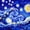 Navy, variant on Homewish Vintage Oil Painting Bed Sheets,Spiral Clouds Stars Full Size Sheets,4pcs,1 Flat Sheet, 1 Fitted Sheet and 2 Pillowcases