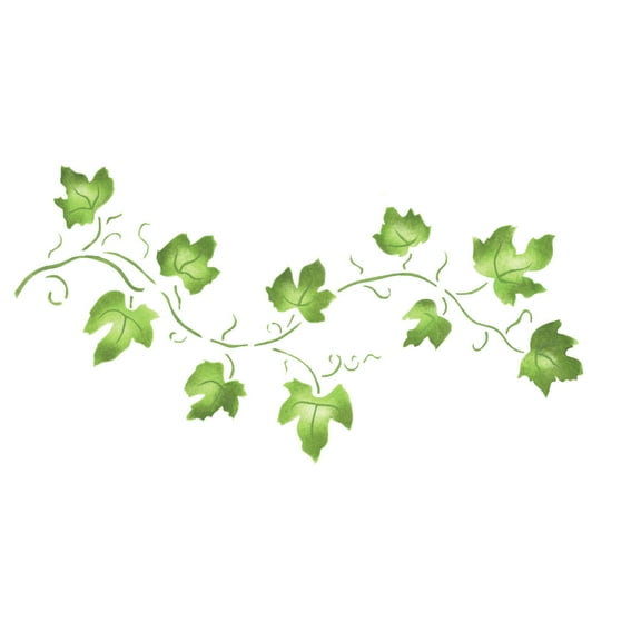 Large Ivy Vine Wall Stencil SKU #1346 by Designer Stencils
