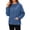 Blue, variant on Women Plus Size Jackets Full Zip Casual UPF 50+ Sun Protection Overcoat Hiking Going Out Fall Fashion Clothes Beige L