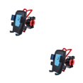 thumbnail image 1 of Eigraketly soporte de bicicleta para teléfono soporte de plástico soporte de montaje de 360 ​​​​grados para andar en bicicleta manillar teléfono Azul 2piezas Eigraketly CBP490710, 1 of 5