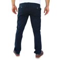 thumbnail image 4 of Pantalón de gabardina stretch John Silver  Corte recto color azul petróleo, 4 of 5