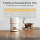 thumbnail image 2 of Yuposl Comederos Automáticos Para Gatos - Dispensador De Comida Para Gatos De 2L Comedero Automático Para Mascotas Temporizado Fácil De Usar Con Más De 180 Días De Duración De La Batería 1-6 Comidas C, 2 of 5
