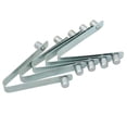 thumbnail image 2 of koolsoo 5pcs 9mm Inox Kayak Paddle Tente Pôle Pousser Clip Solide Double Broche 9mm x 12MM, 2 of 9