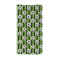 thumbnail image 1 of D 55X28 Inch Soccer Themed Microfiber Beach Towel For Pool Bath Sports Party, 1 of 7
