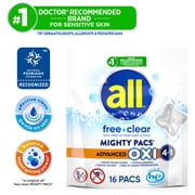 all Free Clear Mighty Pacs Oxi, 16 Count
