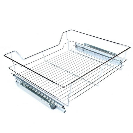 Walfront Under Shelf Storage Basket Kitchen Pantry Pull Out