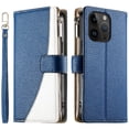 thumbnail image 2 of Funda cartera GANGXUN para iPhone 14 Pro , cuero PU con tarjetero, cremallera, correa de mano, soporte y protección 682°, 2 of 6