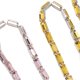 thumbnail image 1 of 2PCS Rhinestone Chain Easy Cutting Bright Exquisite DIY Crafts Handicraft Decoration for Phone Cases Shoes Clothing, 1 of 3