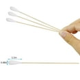 thumbnail image 5 of 6 inch Long Cotton Swabs 400 Pcs for Pets, Gun Cleaning or Makeup, 5 of 6