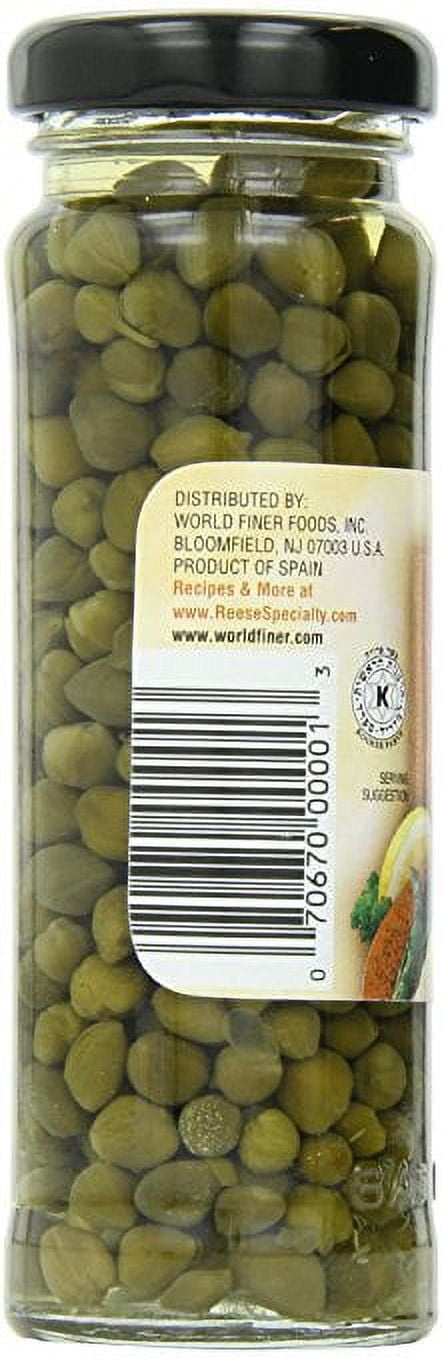 (4 pack) Reese Non Pareil Capers 3.5 oz