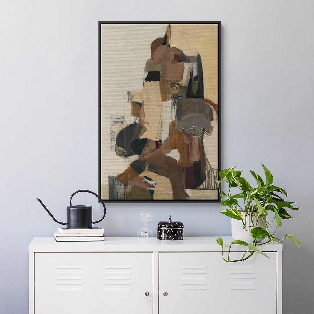 Mesa Grande Framed Premium Gallery Wrapped Canvas - Ready to Hang - 27 x 41 - Black Floating Frame