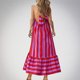 thumbnail image 5 of Vestido de Verano Informal Impreso Cuello Redondo sin Mangas Cuello Colgante Del Hombro Vestido de Playa Poliéster, Moda de las Señoras, 5 of 9