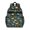 Dark Dinosaur Cactus Pattern, variant on Colorful Cartoon Dinosaurs Cute School Backpack Bag for School with Padded Back and Adjustable Shoulder Straps 15.25"x11.5"x5.25"