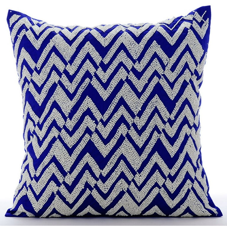 Zigzag Handmade Moroccan Throw Pillow Covers