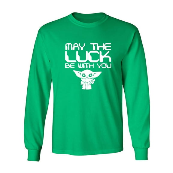May The Luck Be With You Adult Long Sleeve T-shirt