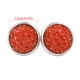 thumbnail image 5 of Pendientes Gotas Minnieouse de acero inoxidable Galvanoplastia fina Superficie lisa Ligero Rojo brillante, 5 of 6