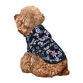 thumbnail image 5 of Honeii Love Butterflies Print Small Dog Hoodies Pet Hooded Sweatshirts Fall Winter Puppy Cat Sweaters Warm Clothes for Small Dogs Outfits Costume-X-Small, 5 of 7