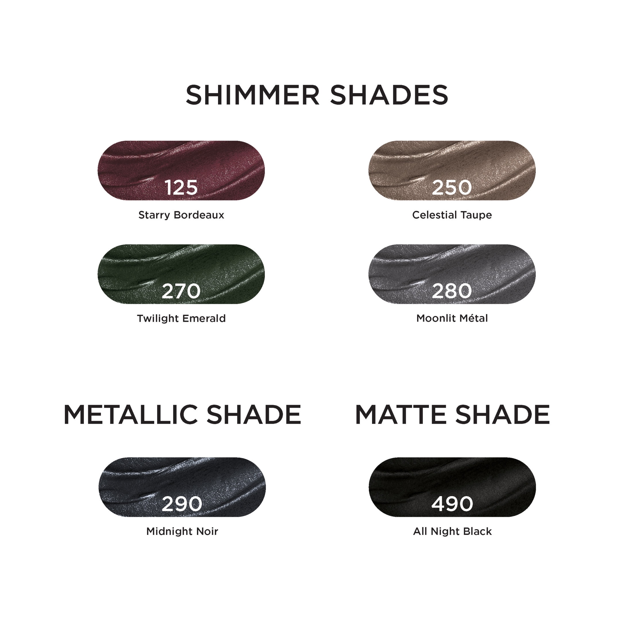 L'Oreal Paris Paradise Le Shadow Stick Smokey Eyeshadow, Blendable, All Night Black, 0.05 oz