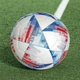 thumbnail image 6 of Soccer Ball Size 5 Machine Stitched Match Ball for Game Practice Competition Multicolor, 6 of 8