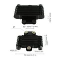 Motorcycle Engine Oil Cooler Aluminum Strong Strength for Motorcycles