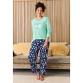 thumbnail image 6 of Dreams & Co. Plus Size Long Sleeve Knit PJ Set, 6 of 6