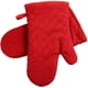 thumbnail image 2 of Guantes de horno antideslizantes de primera calidad (juego de 2) hasta 240 °C - silicona Guantes para parrilla extremadamente resistentes al calor Guantes para barbacoa, 2 of 6