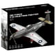 thumbnail image 3 of Apostrophe Games WW2 P-51 Mustang Fighter Plane Building Block Set – 258 -Pcs Building Toys Set – Plane Toy for Kids Older Than 10 and Adults – Compatible with All Building Bricks, 3 of 4