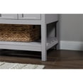 thumbnail image 5 of 32 inch single bathroom vanity in grey with backsplash, 5 of 8