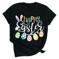 thumbnail image 2 of Patlollav Women Tshirts Under $10, Easter Womens Tops Short Sleeve Colorful Print Round Neck Casual Summer Shirts, 2 of 6