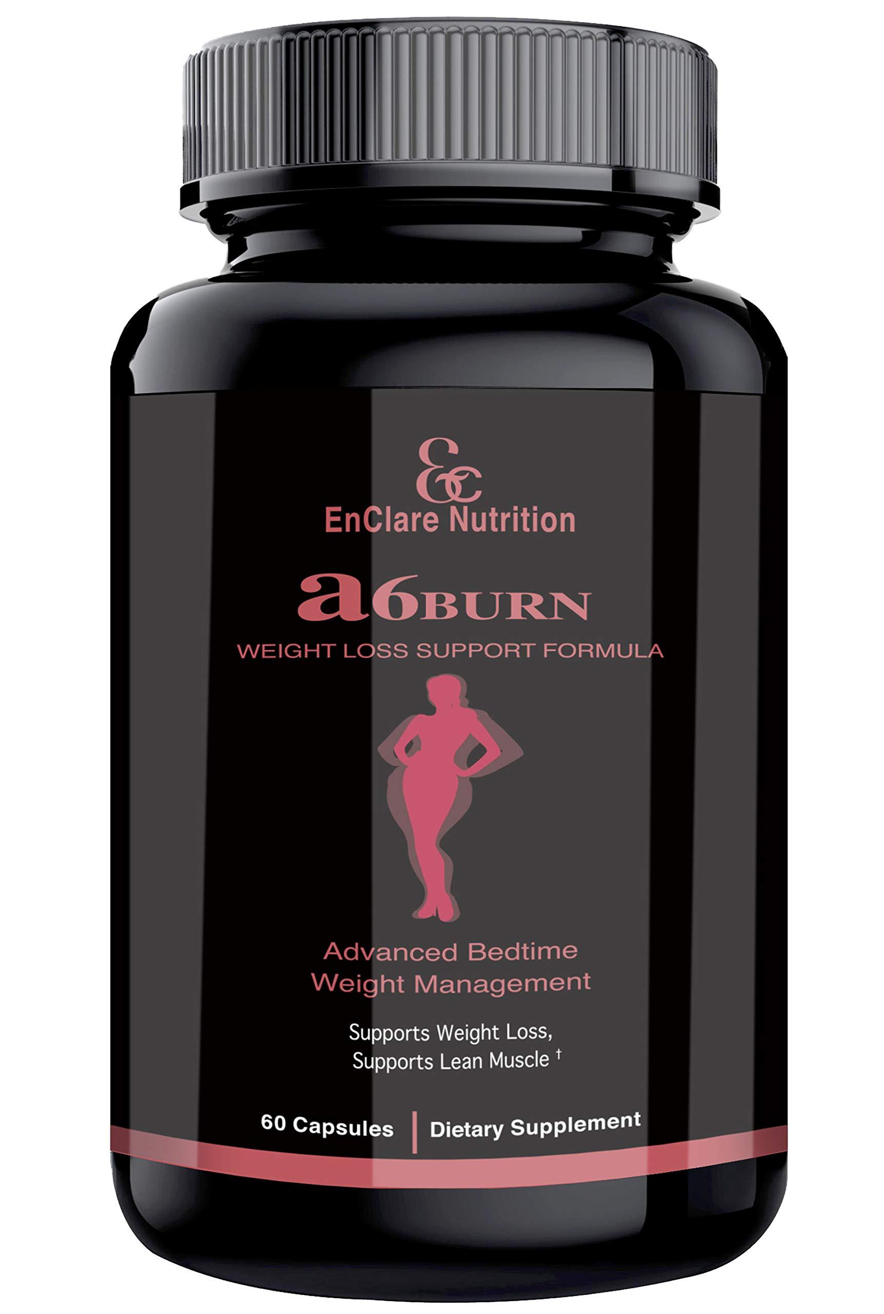 A6BURN Night Time Fat Burner, Bedtime Weight Loss Supplement, Diet