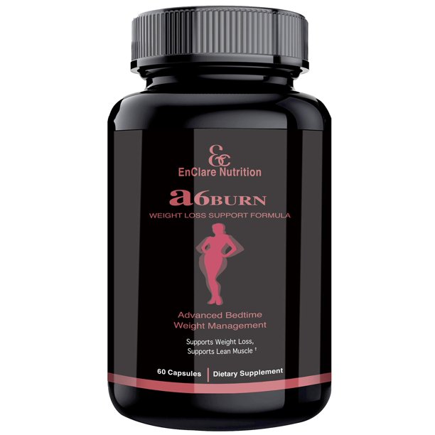 A6BURN Night Time Fat Burner, Bedtime Weight Loss Supplement, Diet