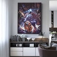 thumbnail image 3 of Lsque The Binding of Isaac Pattern Canvas Wall Art – 30x40in Decorative Picture, Contemporary Canvas Print for Home & Office（Vertical）, 3 of 8
