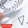 thumbnail image 2 of Children Drawing Roll Coloring Paper Roll, Kids Drawing Paper Roll Diy Painting Color Filling Paper Early Educational Toys For Toddlers, 2 of 5