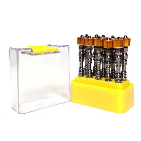 Pack Of 10 Aluminum Screwdriver Components Engineered For Automotive Maintenance
