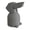 Grey, variant on Dserhfy Trailer Hitch Ball Cover 3D Printed Dachshund Dog Hitch Ball Protector Cap Funny Towing Hitch Ball Cover for RV Trailer Truck Accessories