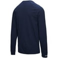 thumbnail image 3 of Men's Mitchell & Ness Navy Minnesota Twins Arched Logo Slub Long Sleeve T-Shirt, 3 of 3