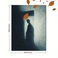 thumbnail image 3 of Mysterious Silhouette Doorway Canvas Print, Decor for Living Room, Bedroom, Office, Study, Hotel Lobby, Hallway, 3 of 8