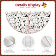 thumbnail image 4 of KLL Cute Cat Christmas Tree Skirt 48" ,Party Decorations Farmhouse for Christmas Decorations Holiday Party, 4 of 6