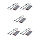 thumbnail image 1 of Bearachild M.2 NVMe SSD Enclosure Case Gen2 10Gbps HDD Box USB-C portátil Disco duro móvil Protocolo dual Gris con cable doble Type2 NO2, 1 of 1