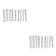 thumbnail image 4 of Monstrate 9 unids/set estante de joyería colgante gancho de joyería autoadhesivo colgador de pared para collar No.1 2piezas, 4 of 6