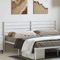 thumbnail image 1 of vidaXL Metal Headboard White 180 cm, 1 of 4