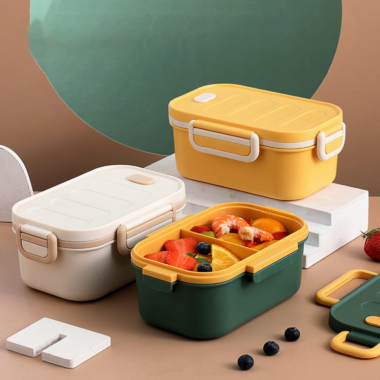 Kids Snack - 2 Compartment Leak-Proof Bento-Style Food Storage for