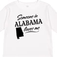 thumbnail image 4 of Inktastic Someone in Alabama Loves Me Boys or Girls Long Sleeve Toddler T-Shirt, 4 of 5