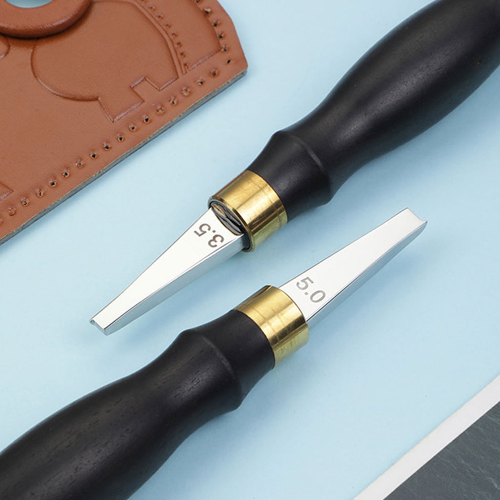 Leather Edges Creaser Leather Edges Crafting Tool Leather Craft Tool 2.0-5.0mm