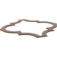 thumbnail image 6 of 66 7/8"W x 66 7/8"H x 3/8"T King Size Marrakesh Decorative Fretwork Wood Ceiling Panels, Walnut, 6 of 10