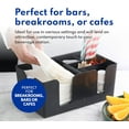 thumbnail image 4 of BC-6 Bar Caddy with 6 Compartments,Black,Medium, 4 of 5