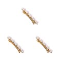 thumbnail image 2 of Qarigey Pinzas para el cabello elegantes con perlas para mujer, pasadores exquisitos para estilizar accesorios para el cabello E8406, todas las Type1 NO1, 2 of 6